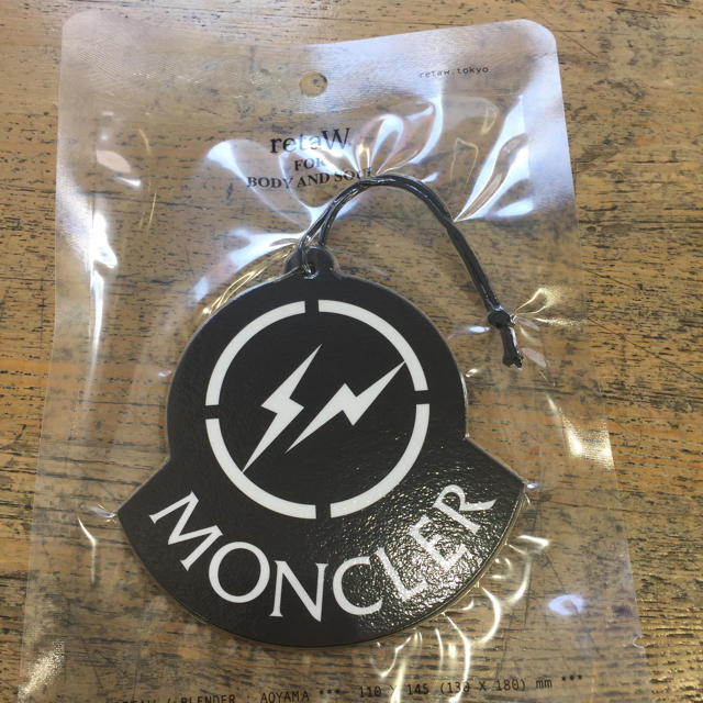 MONCLER fragment retaw CAR TAG 国内正規品