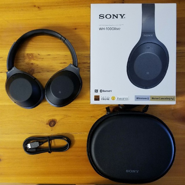 【送料込み・美品】SONY WH-1000XM2 ブラック LDAC対応