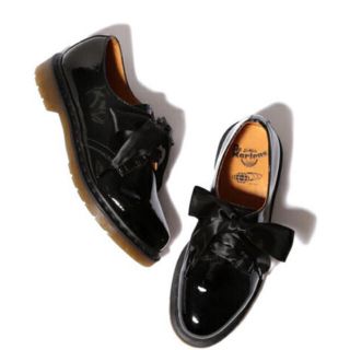 ドクターマーチン(Dr.Martens)のDr.Martens×Ray BEAMS 別注 パテント 3eye 3ホール(ローファー/革靴)