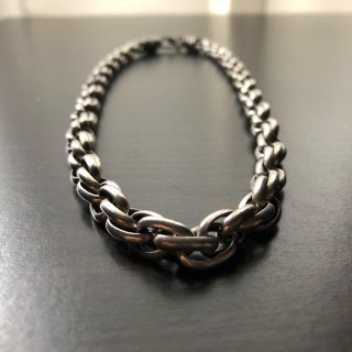 クロムハーツ(Chrome Hearts)の定価35000円 フレンチロープチェーンネックレス 50cm シルバー925(ネックレス)