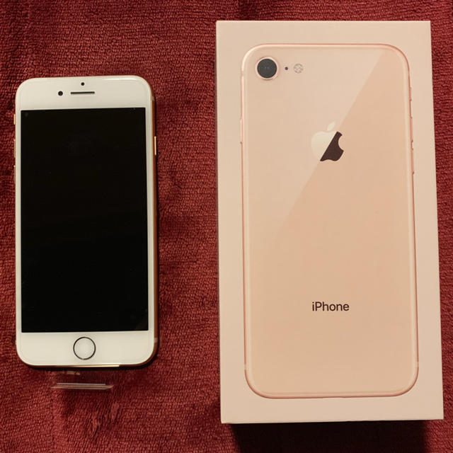 激安特価  iPhone - 未使用(新品交換品) iPhone8 256G GOLD SIMロック解除済 スマートフォン本体