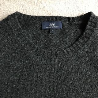 ブルックスブラザース(Brooks Brothers)のトモ様専用ブルックスズラザーズ チャコール グレー クルーネック ニット(ニット/セーター)