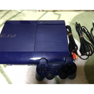 プレイステーション3(PlayStation3)のPS3 ブルーカラー中古 ジャンク(家庭用ゲーム機本体)