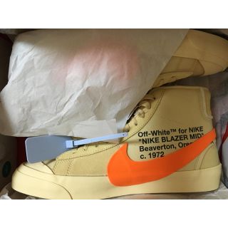 ナイキ(NIKE)の26cm NIKE THE TEN BLAZER offwhite(スニーカー)