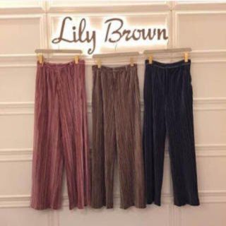 リリーブラウン(Lily Brown)のリリーブラウン ベロアパンツ(カジュアルパンツ)