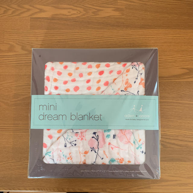 aden+anais(エイデンアンドアネイ)のmini dream blanket aden+anais ミニブランケット キッズ/ベビー/マタニティのこども用ファッション小物(おくるみ/ブランケット)の商品写真