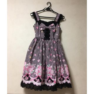 アンジェリックプリティー(Angelic Pretty)のAngelicPretty  美品ワンピース ロリータ(ひざ丈ワンピース)