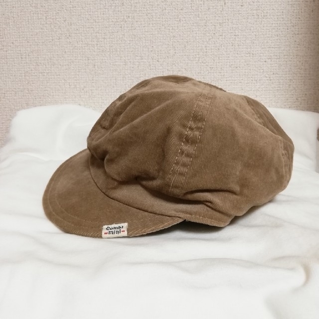 Combi mini(コンビミニ)のコンビミニ　キャスケット帽　50cm キッズ/ベビー/マタニティのこども用ファッション小物(帽子)の商品写真