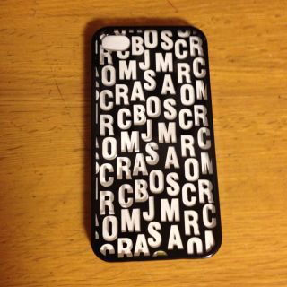 マークジェイコブス(MARC JACOBS)のiPhone４S MARC JACOBS(モバイルケース/カバー)