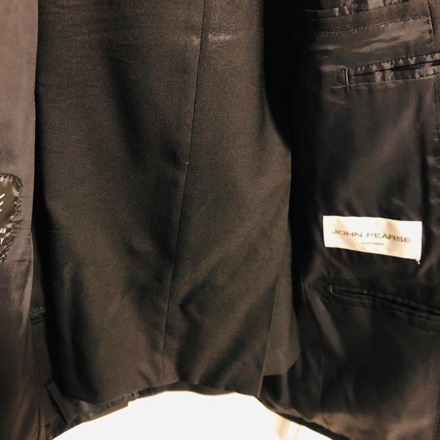 黒メンズスーツ上下セット メンズのスーツ(セットアップ)の商品写真