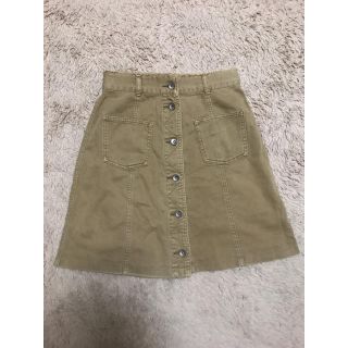 ダブルクローゼット(w closet)のデニム台形スカート ゆん様専用(ひざ丈スカート)