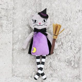 カルディ(KALDI)の新品☆ KALDI（カルディ）ハロウィンくたくたネコちゃん マスコット(ぬいぐるみ)