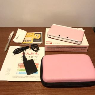 ニンテンドー3DS(ニンテンドー3DS)のニンテンドー 3DS LL & アダプター& ケース(携帯用ゲーム機本体)