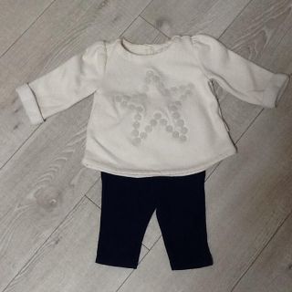 ギャップ(GAP)の《値下》babyGAPセットアップ3~6M(トレーナー)