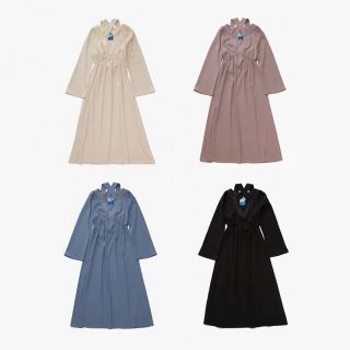 グリモワール(Grimoire)の MARTE Ribbon Neck Dress(ロングワンピース/マキシワンピース)