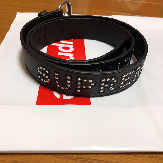 Supreme(シュプリーム)のSupreme studded logo belt box メンズのファッション小物(ベルト)の商品写真