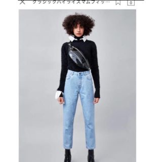 ザラ(ZARA)のNatsuki様専用 ZARA マムフィットデニム 40(デニム/ジーンズ)