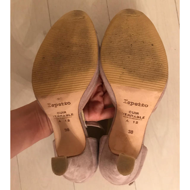 repetto(レペット)のレペット♪綺麗なモーヴピンク T字ストラップ パンプス 36 レディースの靴/シューズ(ハイヒール/パンプス)の商品写真