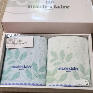 マリクレール(Marie Claire)のmarie claire  ゲストタオル2枚セット 未使用(タオル/バス用品)