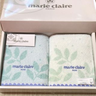 マリクレール(Marie Claire)のmarie claire  ゲストタオル2枚セット 未使用(タオル/バス用品)