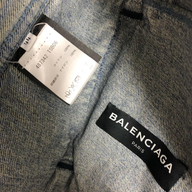 balenciaga 100th キャンペーンロゴ デニムジャケット 3