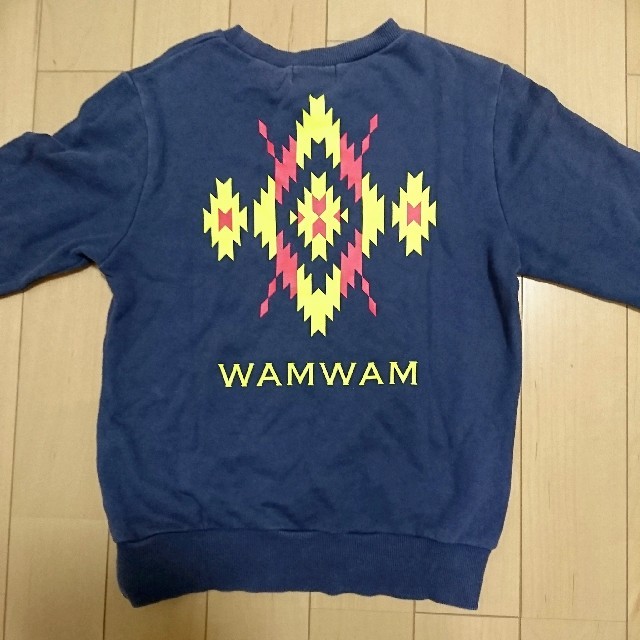 WAMWAM(ワムワム)のワムワム キッズ スウェット 150cm キッズ/ベビー/マタニティのキッズ服男の子用(90cm~)(ジャケット/上着)の商品写真