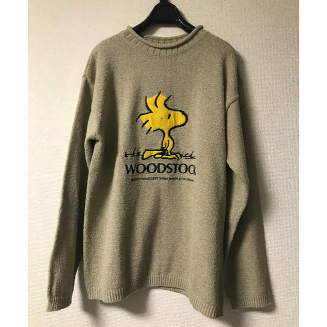 SNOOPY(スヌーピー)の☆ スヌーピー ウッドストック ロールネック 薄手 ニット  ☆ レディースのトップス(ニット/セーター)の商品写真