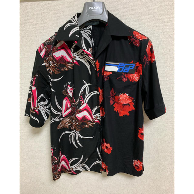 新品 】 PRADA - アロハシャツ 18ss PRADA シャツ - www