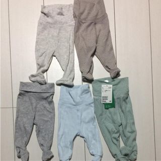 エイチアンドエム(H&M)のH&M 足付きスパッツ 5枚セット(パンツ)