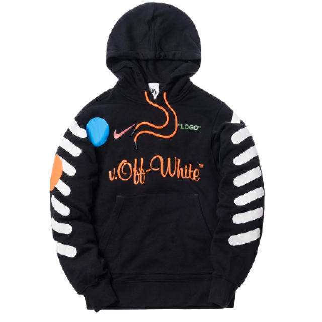 off-white × NIKE パーカー　Lサイズ　hoodie