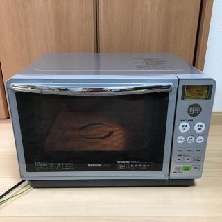 パナソニック(Panasonic)のNational　オーブンレンジ　NE-F2V7(S)☆中古(電子レンジ)