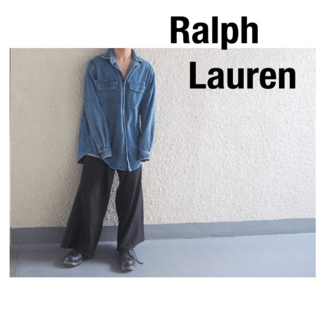 POLO RALPH LAUREN(ポロラルフローレン)の70s ラルフローレン 古着 デニムシャツ メンズのトップス(シャツ)の商品写真