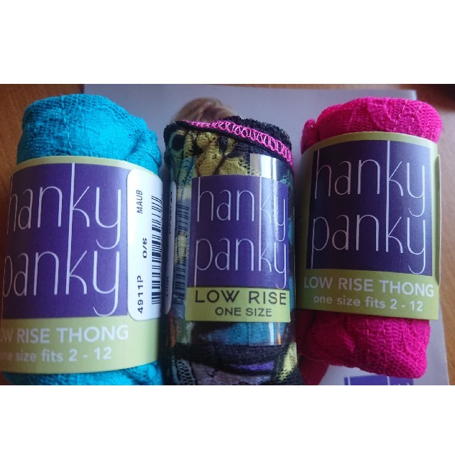 【3枚セット】hanky panky ハンキーパンキー  ワンサイズ