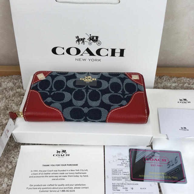 ✨新作コーチCOACH 長財布 新品 箱、付き✨翌日発送