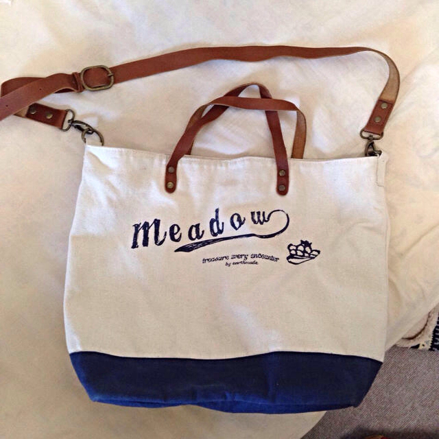 SM2(サマンサモスモス)の2wayキャンパスバッグ♡ 取り置き中 レディースのバッグ(ショルダーバッグ)の商品写真