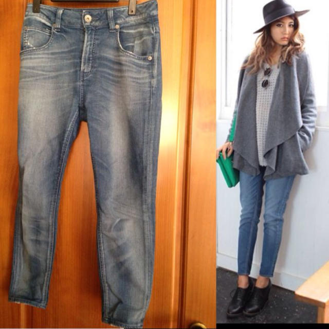 moussy(マウジー)のmoussy♡BLUE FF DENIM レディースのパンツ(デニム/ジーンズ)の商品写真