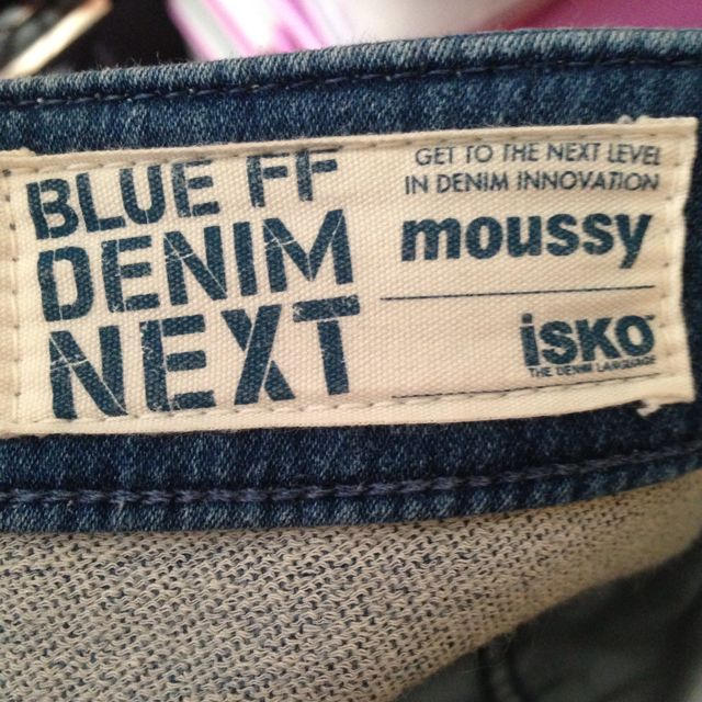 moussy(マウジー)のmoussy♡BLUE FF DENIM レディースのパンツ(デニム/ジーンズ)の商品写真