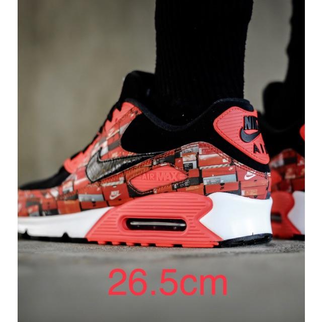 NIKE(ナイキ)のNIKE AIR MAX 90 PRINT atmos 26.5cm  メンズの靴/シューズ(スニーカー)の商品写真