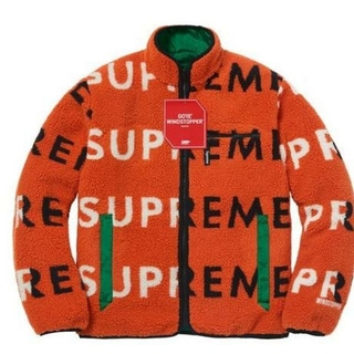 シュプリーム(Supreme)のSupreme Reversible Logo Fleece Jacket L(その他)
