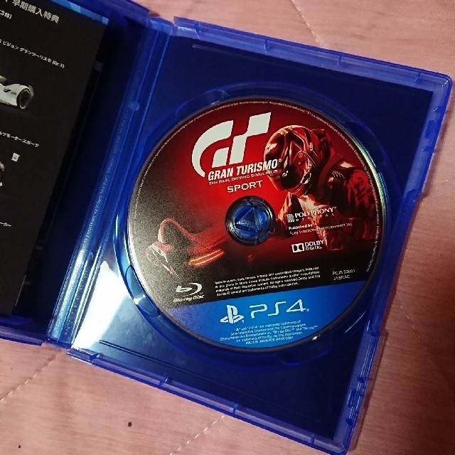 PlayStation4(プレイステーション4)のグランツーリスモ スポーツ  PS4 エンタメ/ホビーのゲームソフト/ゲーム機本体(家庭用ゲームソフト)の商品写真