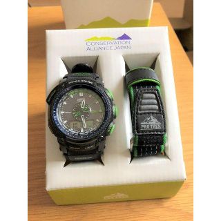 カシオ(CASIO)のカシオ　プロトレック　PRO TREK　PRW-5000CA-3JR　美品(腕時計(デジタル))