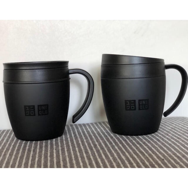 UNIQLO(ユニクロ)の【新品。未使用】UNIQLO ユニクロ 水筒 マグ セット インテリア/住まい/日用品のキッチン/食器(タンブラー)の商品写真