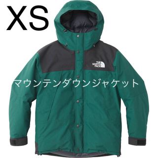 ザノースフェイス(THE NORTH FACE)の25日まで XS ノースフェイス マウンテンダウンジャケット ガーデングリーン(ダウンジャケット)