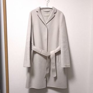 マックスマーラ(Max Mara)のS MAX MARA アンゴラガウンコート 2016AW 36(Sサイズ) 美品(ロングコート)