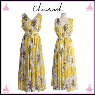 シックウィッシュ(Chicwish)のchicwish ワンピース(ロングワンピース/マキシワンピース)