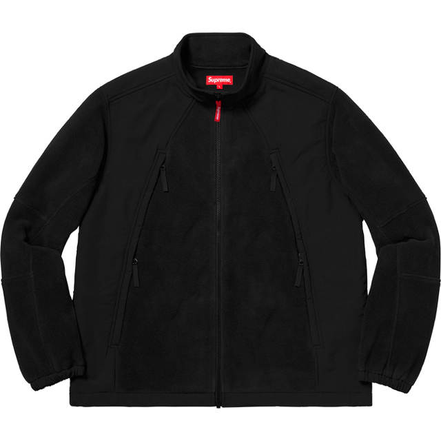 Supreme - 新品Supreme Polartec® Zip Up Jacket黒XLフリースの通販 by ...
