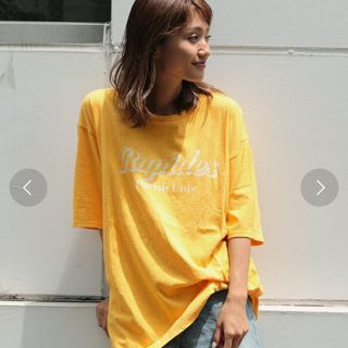 アングリッド(Ungrid)のungrid ルーズビックtee 一度のみ着用(Tシャツ(半袖/袖なし))