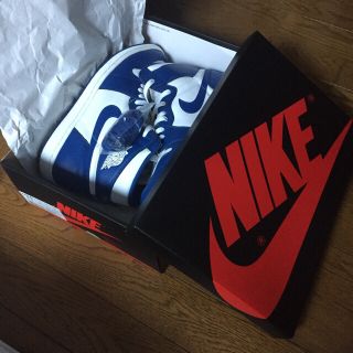 ナイキ(NIKE)の29cm aj1 air jordan 1  エアジョーダン1 ストームブルー(スニーカー)