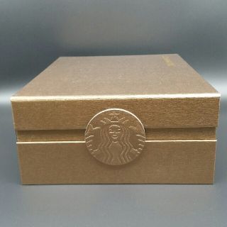 スターバックスコーヒー(Starbucks Coffee)の海外限定★スタバ タイ★ムーンケーキ プレミアム二段式BOX(小物入れ)