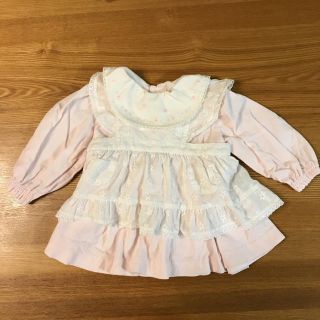 クレージュ(Courreges)のクレージュ エプロン付きワンピース 90(ワンピース)